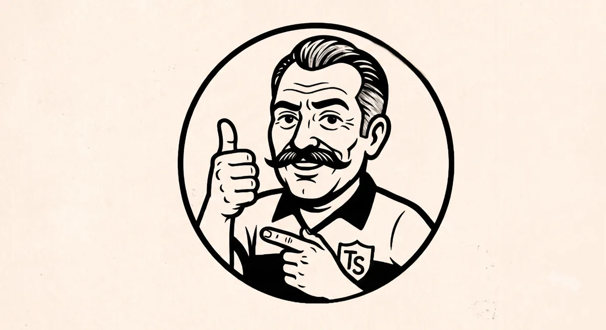 El Tío giving a thumbs up