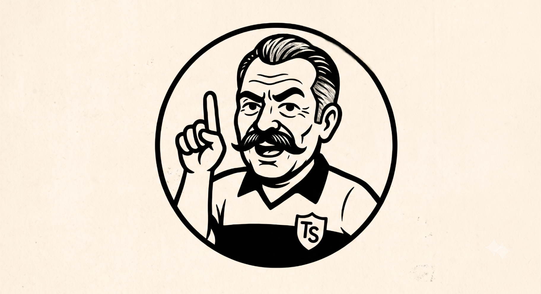 El Tío raising a finger
